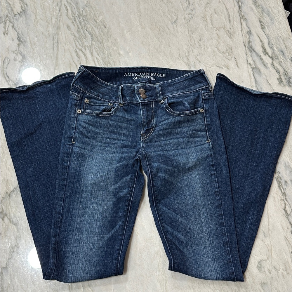 American Eagle Artist Stretch Denim Jeans size 4 Reg/long